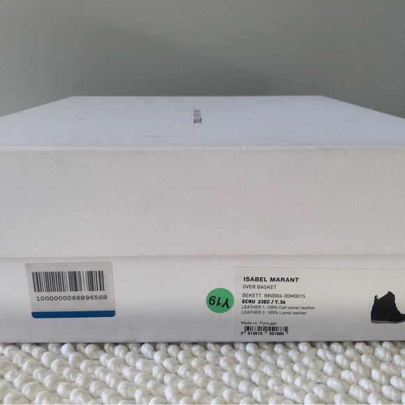 Brand new ISABEL MARANT 
bekett leather wedge sneakers - Picture 11 of 12